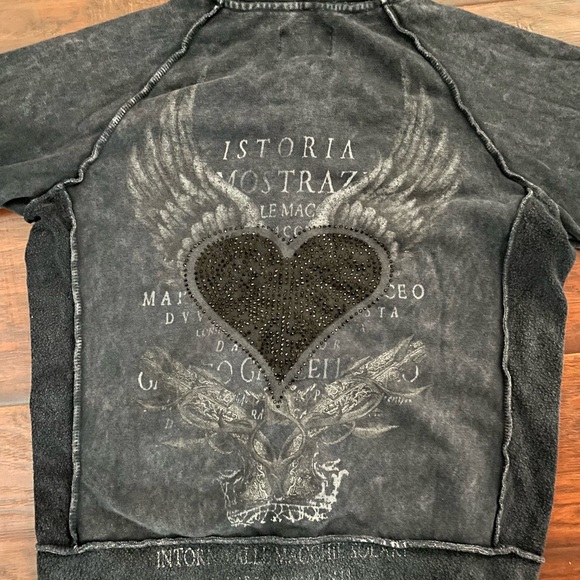 Velvet Stone - Vintage, Black / Grey lounge suit, size M - Picture 5 of 10